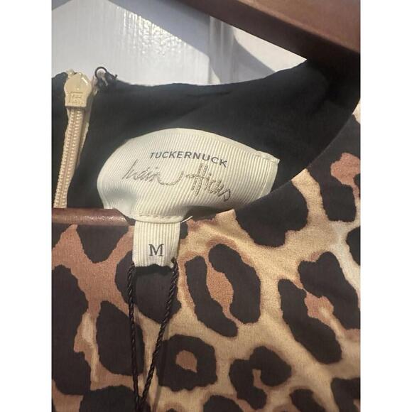 Tuckernuck x India Hicks Leopard Domino Dress $198 NWT Medium M Sold Out - Picture 3 of 5